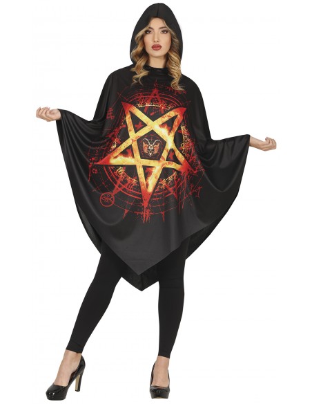 PONCHO DIABOLICO ADULTO TG L 42-44 - L'Officina delle feste
