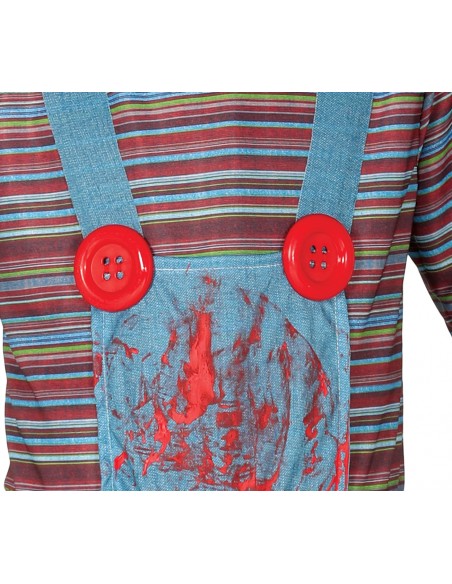 COSTUME BAMBOLOTTO KILLER BIMBO TG. 7 - 9 ANNI - L'Officina