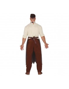 COSTUME UOMO MACELLAIO PAZZO TG. L 50 -52 - L'Officina delle 2