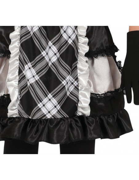 COSTUME BAMBOLA PORCELLANA BIMBA 3 - 4 ANNI - L'Officina delle