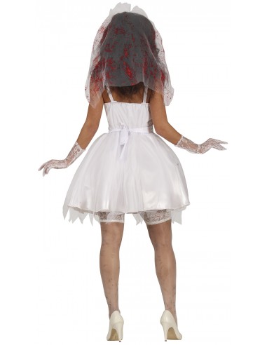 COSTUME DONNA SPOSA INSANGUINATA TG. S 38 - 40 - L'Officina