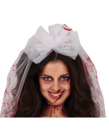 COSTUME DONNA SPOSA INSANGUINATA TG. S 38 - 40 - L'Officina