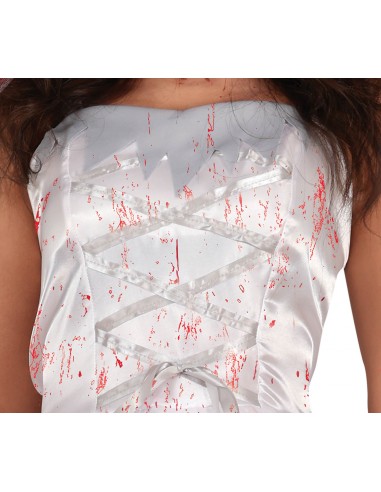 COSTUME DONNA SPOSA INSANGUINATA TG. S 38 - 40 - L'Officina