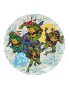 PIATTI CARTA 18CM TARTARUGHE NINJA 8PZ - L'Officina delle feste