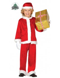 COSTUME BABBO NATALE BIMBO 10 - 12 ANNI - L'Officina delle feste