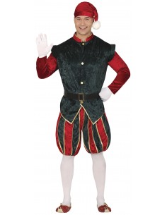 COSTUME PAGGIO ADULTO 50 - 52 TG. L - L'Officina delle feste