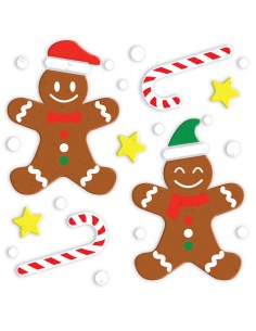 DECORAZIONE GEL BISCOTTO PAN DI ZENZERO 20X25CM - L'Officina