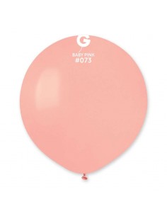 PALLONE LATTICE 19" 48CM ROSA BABY 25PZ - L'Officina delle feste