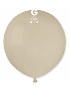 PALLONE LATTICE 19" 48CM LATTE 25PZ - L'Officina delle feste