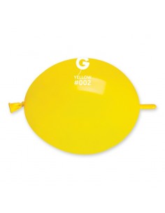 PALLONI LATTICE 6" LINK PASTELLO GIALLO 15CM 100PZ - L'Officina