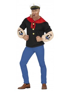 COSTUME MARINAIO BRACCIO DI FERRO UOMO TG. M 48-50 - L'Officina