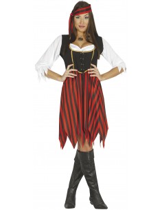 COSTUME DONNA PIRATESSA D'OLTREMARE TG XL 44 - 46 - L'Officina