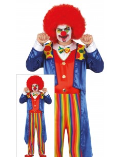 COSTUME CLOWN ADULTO TG. XL 52-54 - L'Officina delle feste