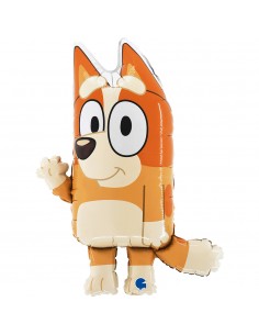 PALLONE MYLAR 29" SAGOMA BINGO BLUEY 53X62 CM - L'Officina