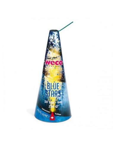 FONTANA DA ESTERNO VULCANO BLUE STARS 1PZ 50 SECONDI