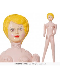 BAMBOLA GONFIABILE IN PVC 155CM - L'Officina delle feste