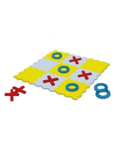 GIOCO DEL TRIS IN EVA PUZZLE 90X90CM - L'Officina delle feste