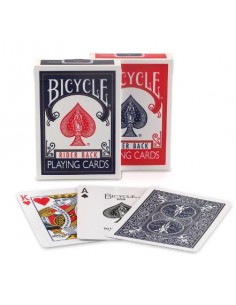 MAZZO DI CARTE BICYCLE ROSSE RIDER BACK INVISIBLE - L'Officina