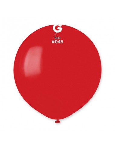 PALLONE LATTICE 19" 48CM ROSSO 25PZ