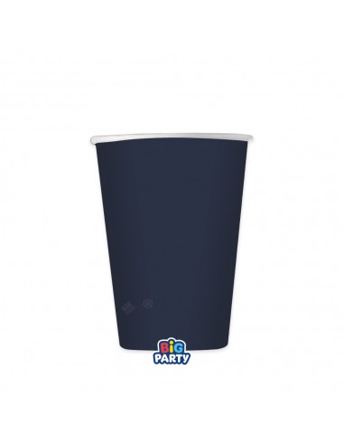 6 BICCHIERI CARTA 250CC WAVY BLU - L'Officina delle feste