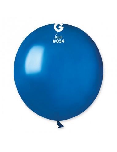 PALLONE LATTICE 19" 48CM BLU METAL 1PZ