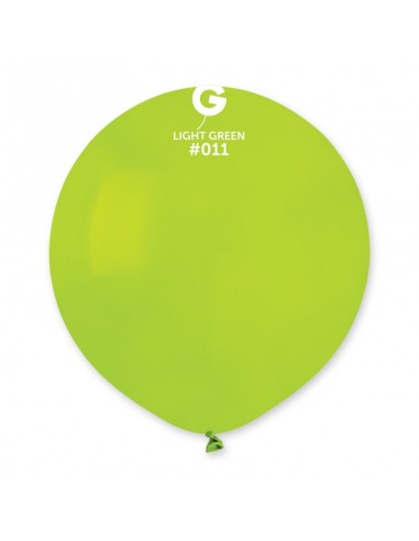 PALLONE LATTICE 19" 48CM VERDE CHIARO 25PZ