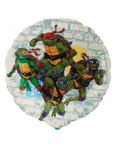 PALLONE MYLAR 18" 45CM TARTARUGHE NINJA TURTLES