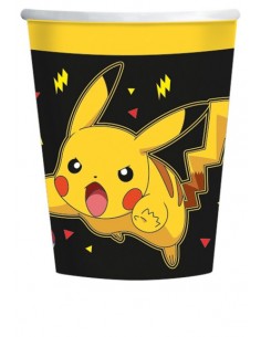 BICCHIERE CARTA 237ML POKEMON 8PZ - L'Officina delle feste
