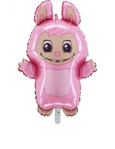 PALLONE MYLAR BAD BUNNY PINK 45X67