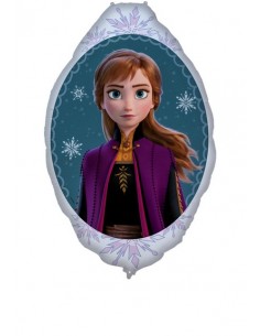 PALLONE MYLAR SPECCHIO ANNA FROZEN 68X90CM - L'Officina delle