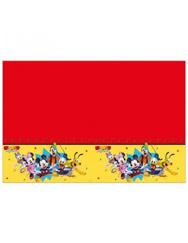 TOVAGLIA PLASTICA 120X180CM TOPOLINO MICKEY JUMP INTO FUN 1PZ -