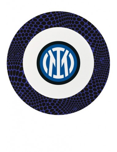 PIATTO CARTA INTER 23CM LICENZA UFFICIALE 8PZ - L'Officina