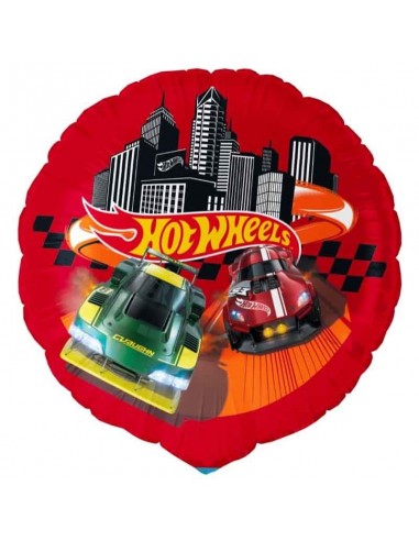 PALLONE MYLAR 18" HOT WHEELS 45CM