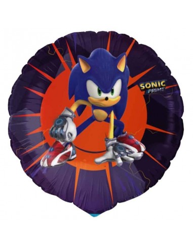 PALLONE MYLAR 18" SONIC PRIME 45CM