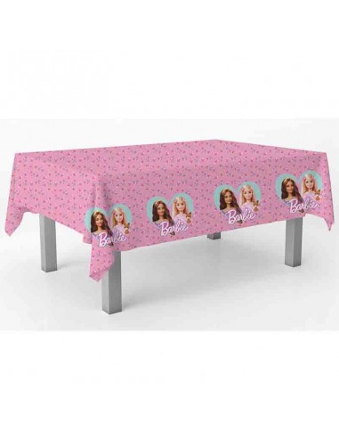 TOVAGLIA PLASTICA 120X180CM BARBIE