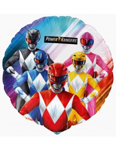PALLONE MYLAR 18" POWER RANGERS 45CM