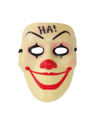 MASCHERA PAGLIACCIO ASSASSINO IN PVC - L'Officina delle feste