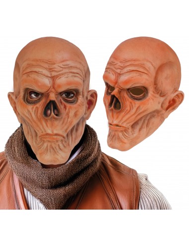MASCHERA UOMO BRUCIATO IN LATTICE