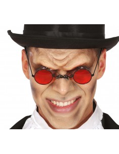 OCCHIALI VAMPIRO IN METALLO CON LENTI - L'Officina delle feste