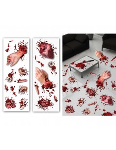 2 FOGLI ADESIVI ORGANI AMPUTATI 25X70 CM - L'Officina delle