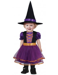 COSTUME STREGHETTA VIOLA BABY 18 - 24 MESI - L'Officina delle