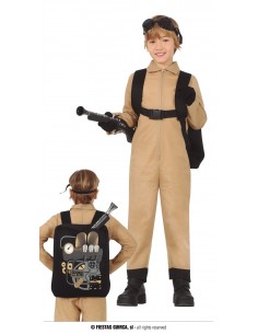 COSTUME TUTA GHOSTBUSTERS  BIMBI 5 - 6 ANNI
