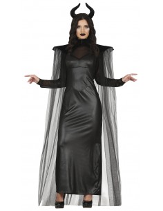 COSTUME DONNA DIAVOLESSA OSCURA TG.L 42 - 44