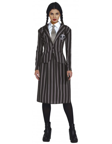 COSTUME DONNA MERCOLEDI STUDENTESSA GOTICA TG. S 38 - 40