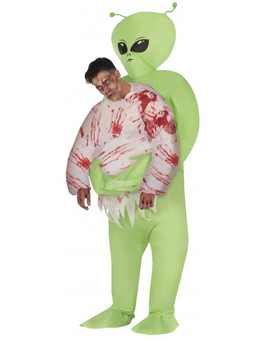 COSTUME GONFIABILE ALIENO ADULTO  TG. L 50-54