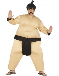 COSTUME LOTTATORE DI SUMO IMBOTTITO TG. M 48 - 50