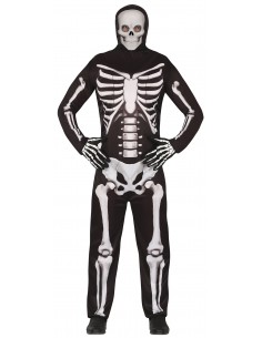 COSTUME SCHELETRO UOMO TG. L 50 - 54