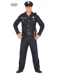 COSTUME UOMO POLIZIOTTO TG.L 50-52