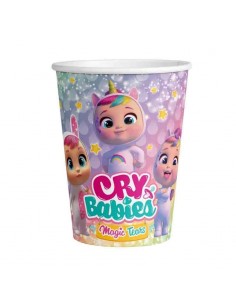 BICCHIERE CARTA CRY BABIES 200ML 8PZ