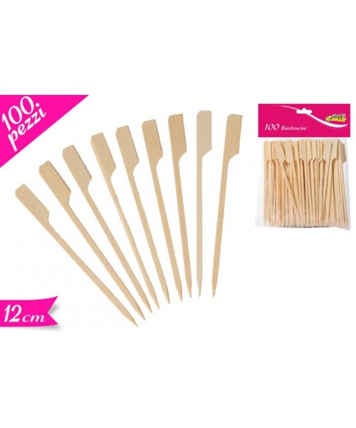 SET 100 BASTONCINI PARTY 12CM